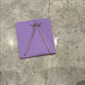 Silver Long Earrings